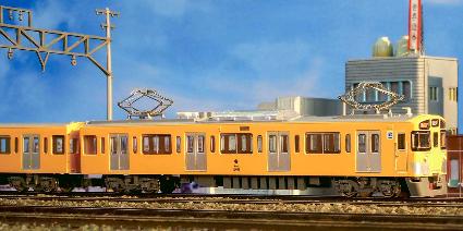 1248T 西武新2000系前期形(前面貫通扉窓 大・西武鉄道マーク付き・行先点灯) 4両編成動力付きトータルセット