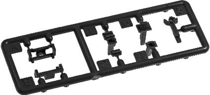 8100 ダミーカプラー(黒色・4ヶ入り)