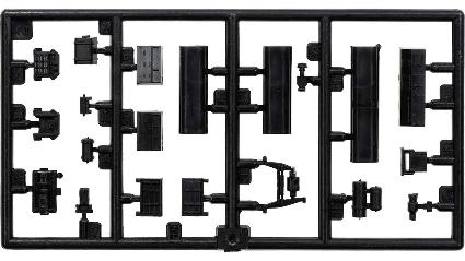 8593 客車用床下機器セットB(5枚入り)