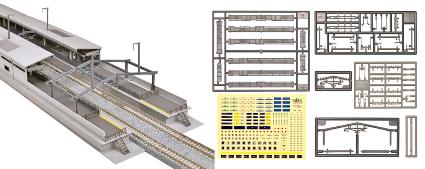 23-239 新幹線ホームパーツセット