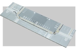 40-822 ユニトラム 拡張セット 街並
