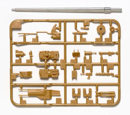 12664 1/35 ドイツ戦車 パンサーD型 メタル砲身セット