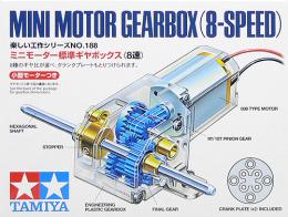 70188 ミニモーター標準ギヤボックス(8速)