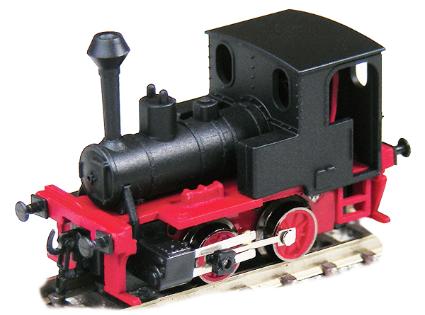 14077 コッぺル Bタンク機関車 (保存鉄道色:黒/簡易ロッド)