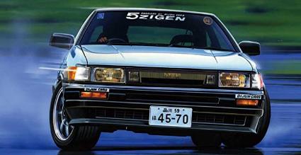 峠-1 1/24 峠シリーズNo.1 トヨタ ハチロクレビン AE86