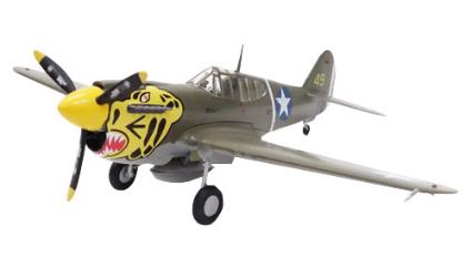 1/72 塗装済完成品 10 カーチスP-40E ウォーホーク