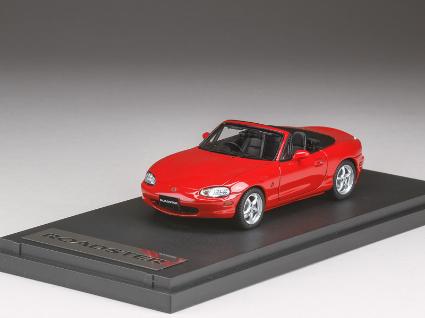 PM4325AR 1/43 マツダ ロードスター(NB8C) RS 1998 クラシックレッド