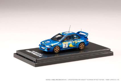 HJR642041A HJR64 1/64 SUBARU IMPREZA WRC 1997 #3 (MONTE CARLO)