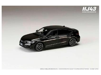 HJ433003BK 1/43 Honda CIVIC (FL4) e:HEV Crystal Black Pearl