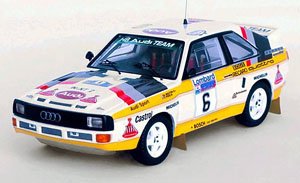 RRuk93 トロフュー 1/43 アウディ スポーツ クアトロ 1984年RACラリー 4位 #6 M. Mouton / F. Pons