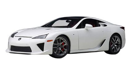 78851 1/18 レクサス LFA(ホワイテスト・ホワイト/ブラック・カーボン)