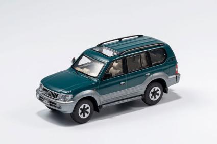 KS015-113 GCD64 1/64 Toyota LAND CRUISER PRADO 90 -LHD- Dark Green