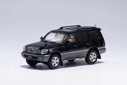 KS025-189 GCD 1/64 Toyota Land Cruiser Cygnus - (RHD) Black