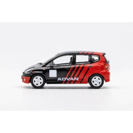 KS027-236 GCD 1/64 Honda Fit GD - RHD Black/Red