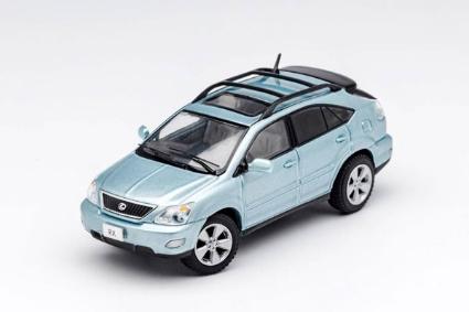 KS035-277 GCD64 1/64 Lexus RX 300 2003 SILVER BLUE