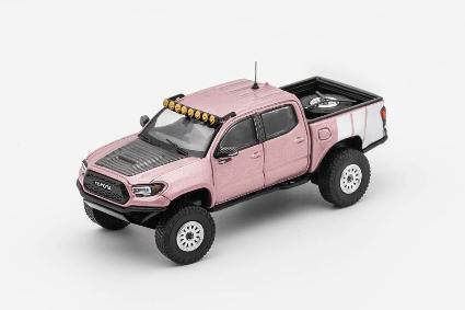 KS060-374 GCD 1/64 Toyota TACOMA TRD Pro - ワイドボディ (LHD) ピンク