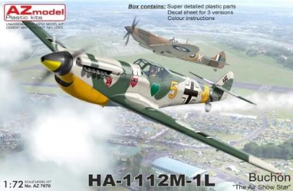 AZM7670 AZモデル 1/72 HA-1112M-1L ブチョン 「エアショースター」