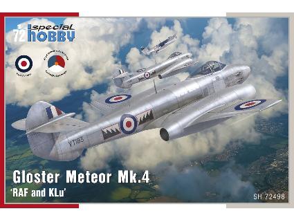 SPHSH72498 スペシャルホビー  1/72 グロスター ミーティア Mk.4 「イギリス & オランダ」