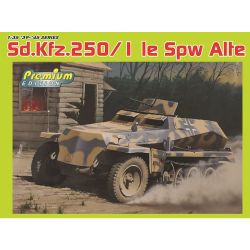 DR6557SP ドラゴン 1/35 WW.II ドイツ軍 Sd.Kfz.250/1 アルテ 軽装甲兵員輸送車 マジックトラック/金属製車幅ポール/Gen2ア・